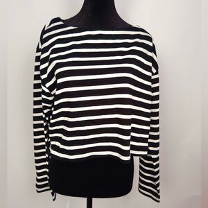 J Crew Striped Long Sleeve Size M